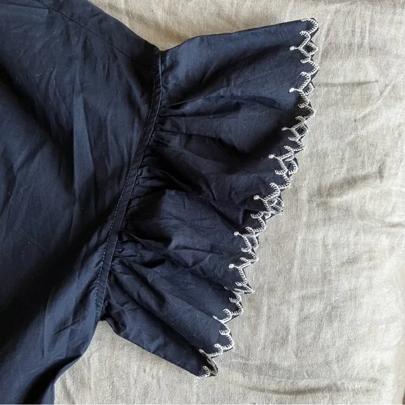 Ulla Johnson Rosemarie Dress - Navy - Size 0 - Picture 5 of 7